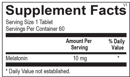 Melatonin 10 mg primary image