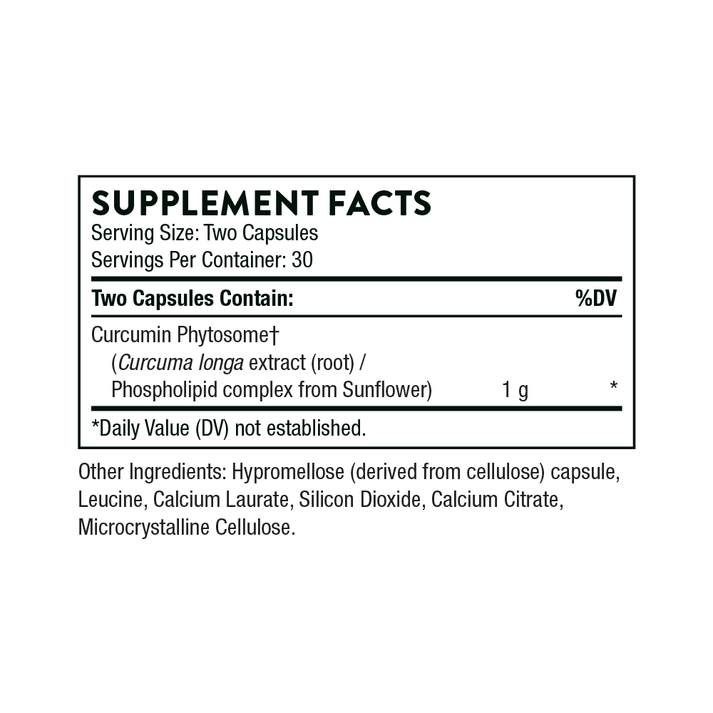 Curcumin Phytosome - 30 Servings 2