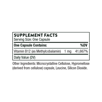 Vitamin B12 - 60 Servings 2