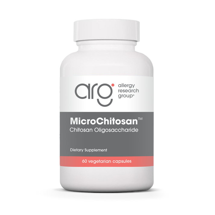Allergy Research Group MicroChitosan™ - 60 vegetarian capsules bottle front label