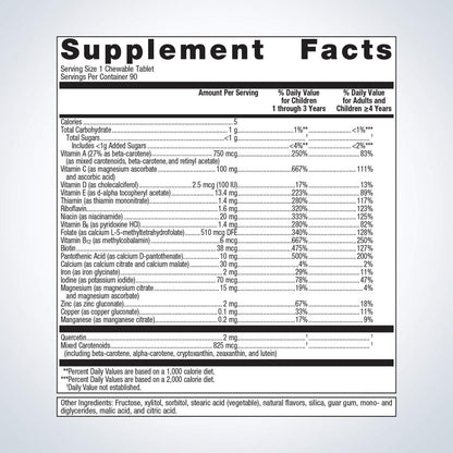 Multigenics® Chewable Multivitamin
