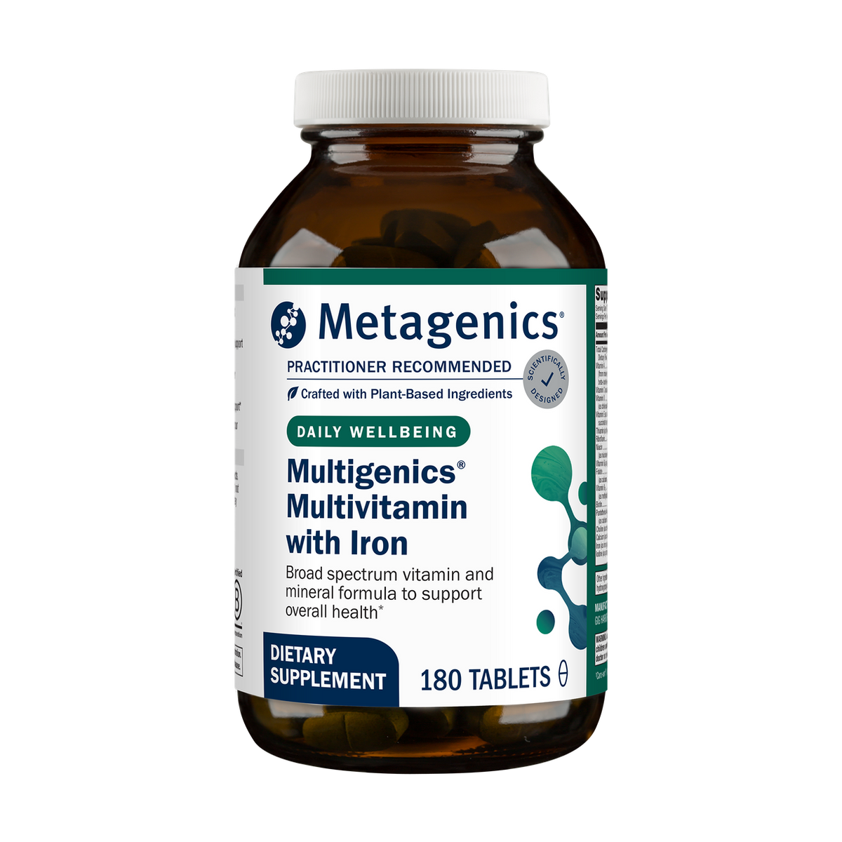 Multigenics® Multivitamin with Iron