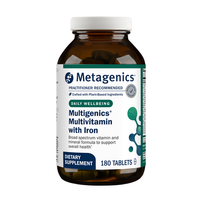 Multigenics® Multivitamin with Iron