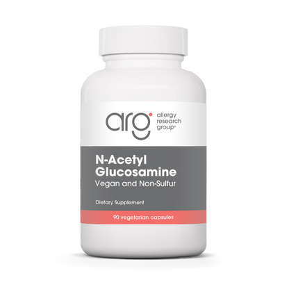 Allergy Research Group N-Acetyl Glucosamine (NAG) - 90 vegetarian capsules bottle front label