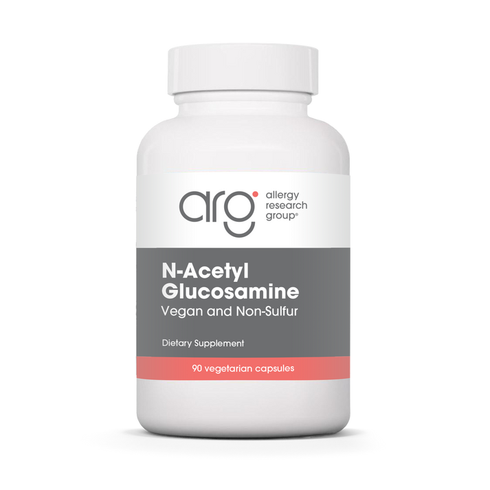 Allergy Research Group N-Acetyl Glucosamine (NAG) - 90 vegetarian capsules bottle front label