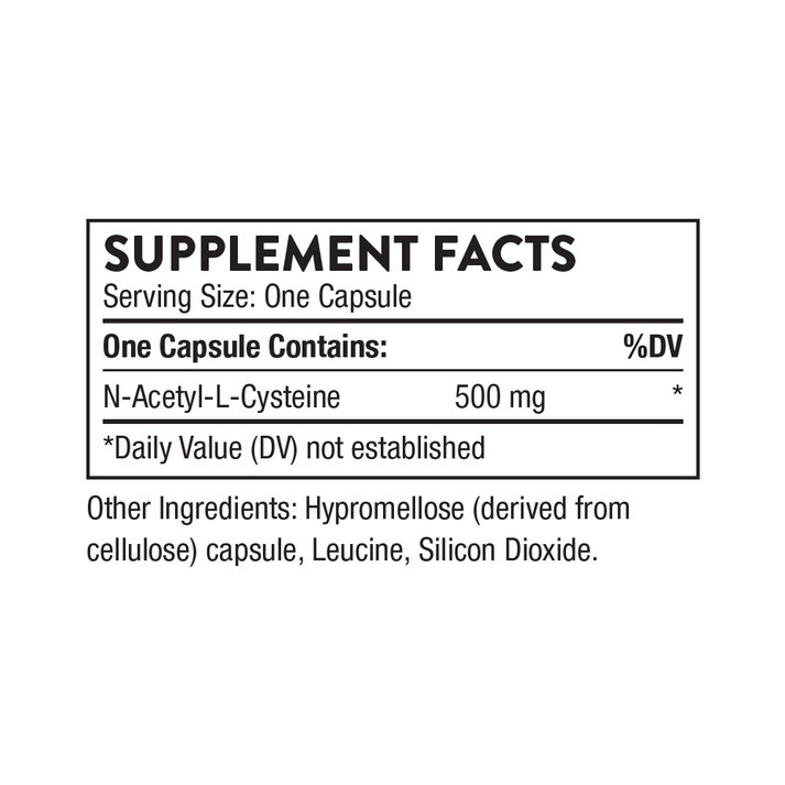 NAC - N-Acetylcysteine - 180 Servings 2