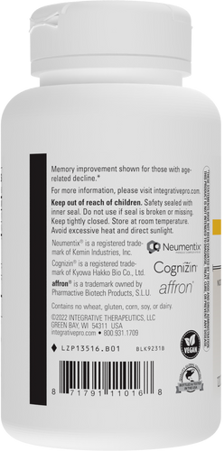 Nature's Way® | Neurologix - right side of pack Sku:13516