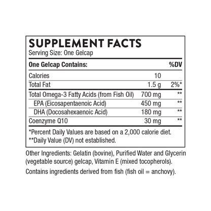 Omega-3 with CoQ10 2