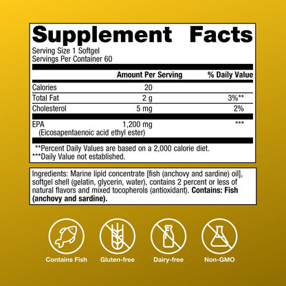 OmegaGenics® Fish Oil EPA 1200 mg