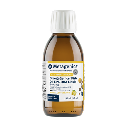 OmegaGenics® Fish Oil EPA-DHA Liquid 2400 mg