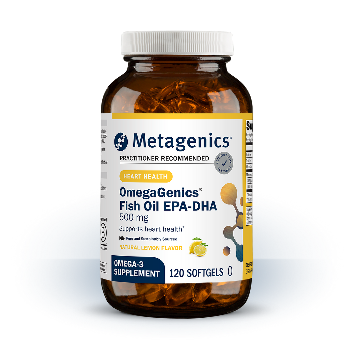 OmegaGenics® Fish Oil EPA-DHA 500 mg