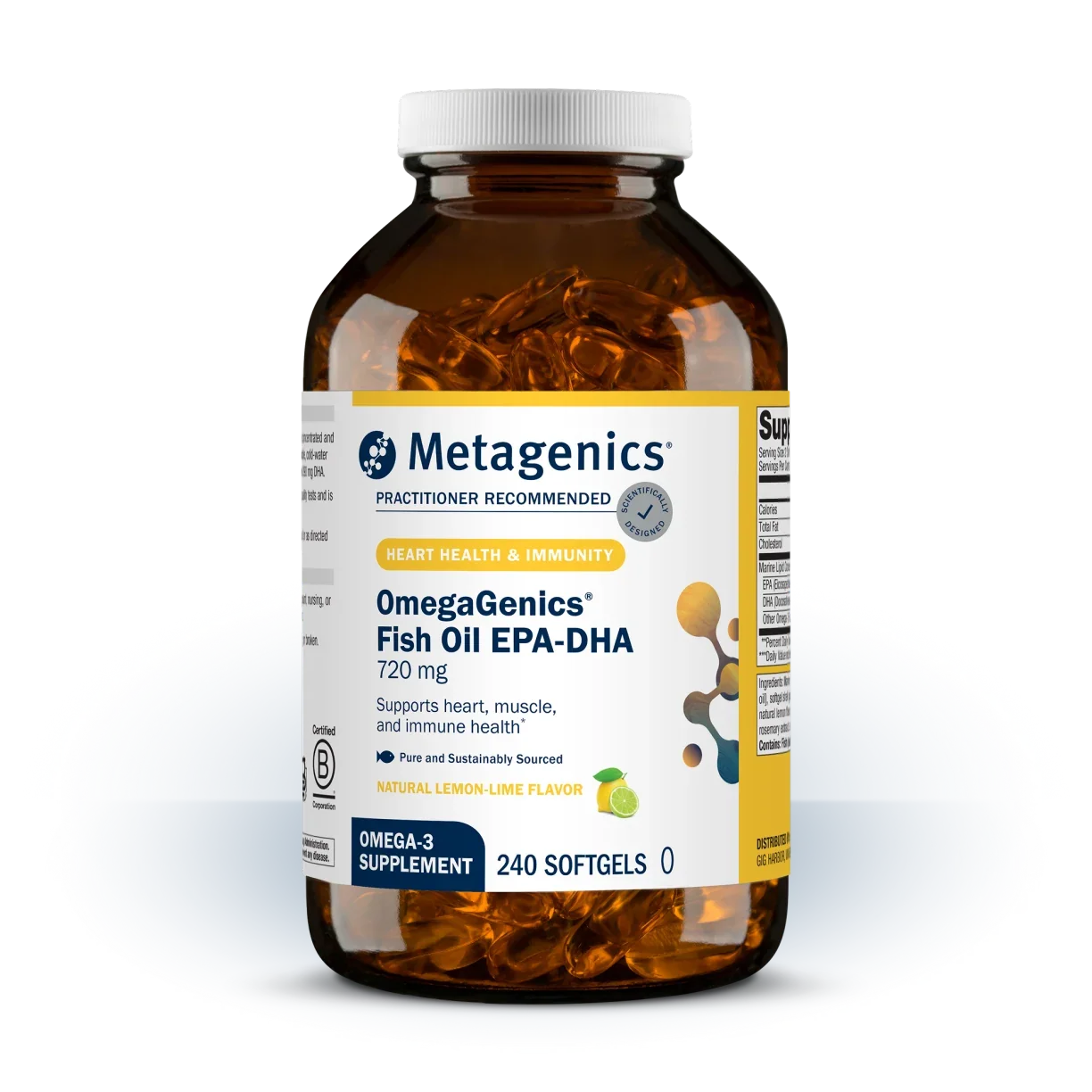 OmegaGenics® Fish Oil EPA-DHA 720 mg