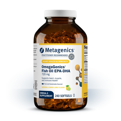 OmegaGenics® Fish Oil EPA-DHA 720 mg