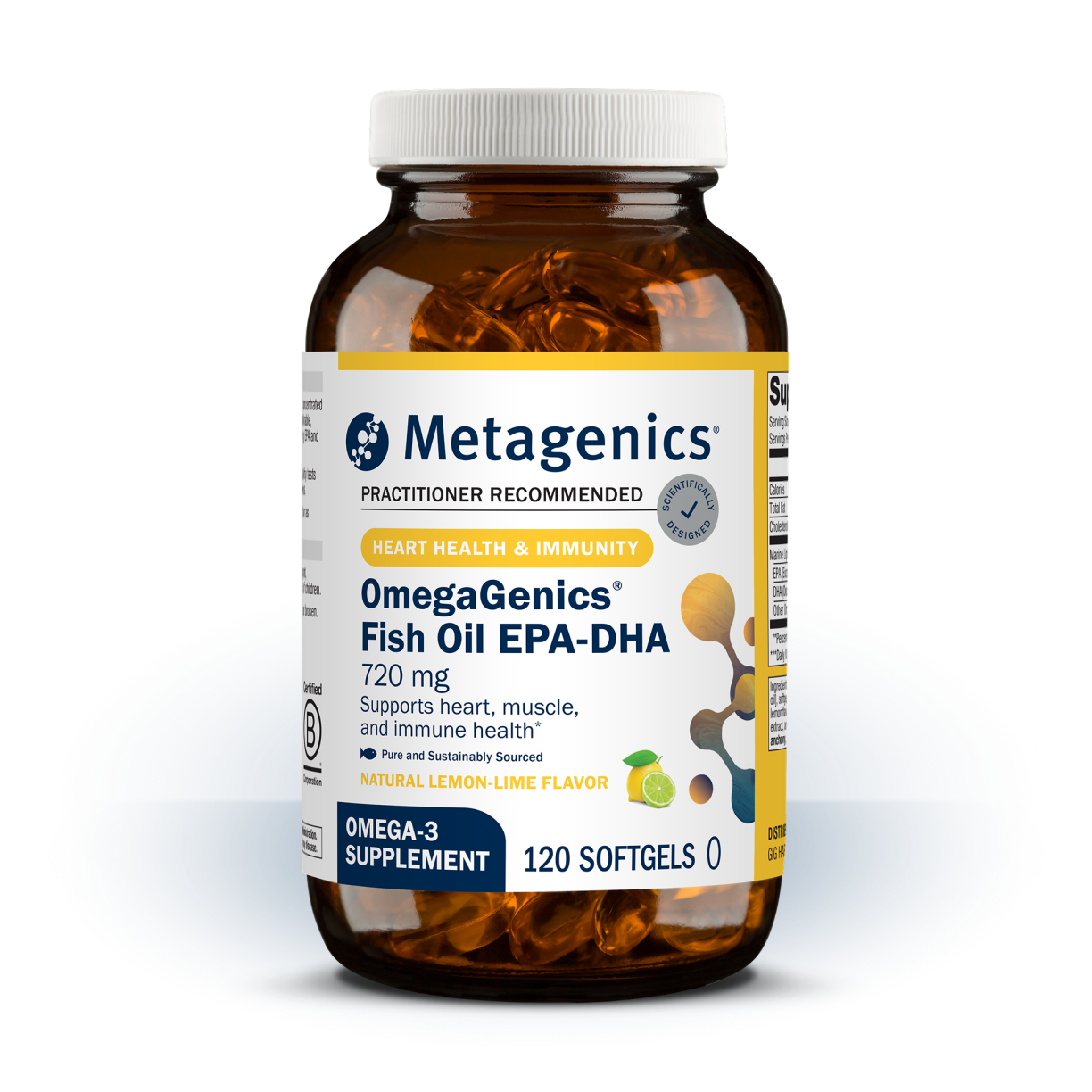 OmegaGenics® Fish Oil EPA-DHA 720 mg