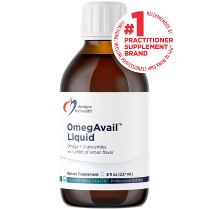 OmegAvail™ Liquid 8 fl oz (237 mL) liquid bottle image