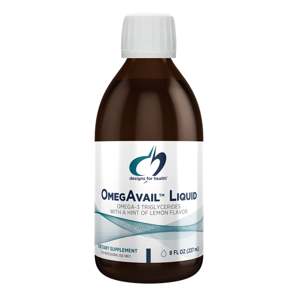 OmegAvail™ Liquid 8 fl oz (237 mL) liquid bottle image old