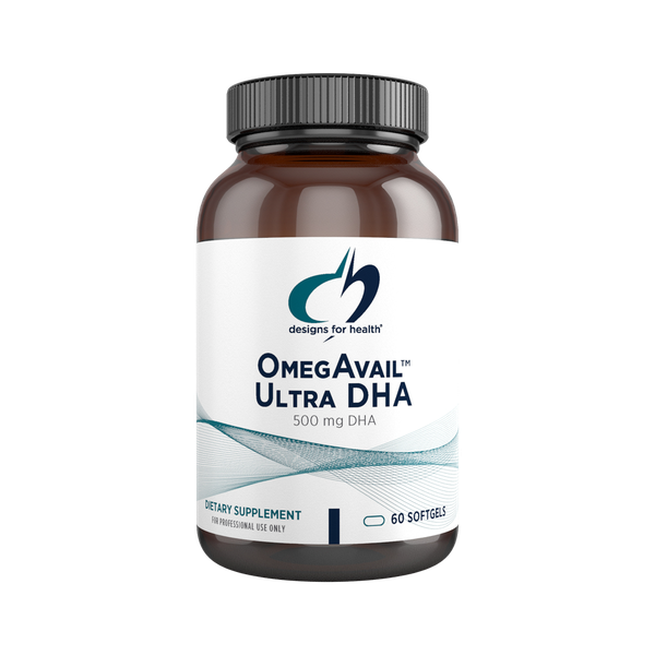 OmegAvail™ Ultra DHA 60 softgels bottle image old