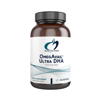 OmegAvail™ Ultra DHA 60 softgels bottle image old
