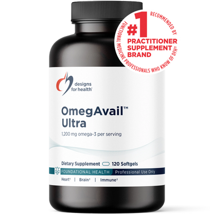OmegAvail™ Ultra 120 softgels bottle image