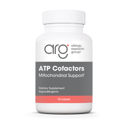 Allergy Research Group Optimox® ATP Cofactors™ - 90 tablets bottle front label