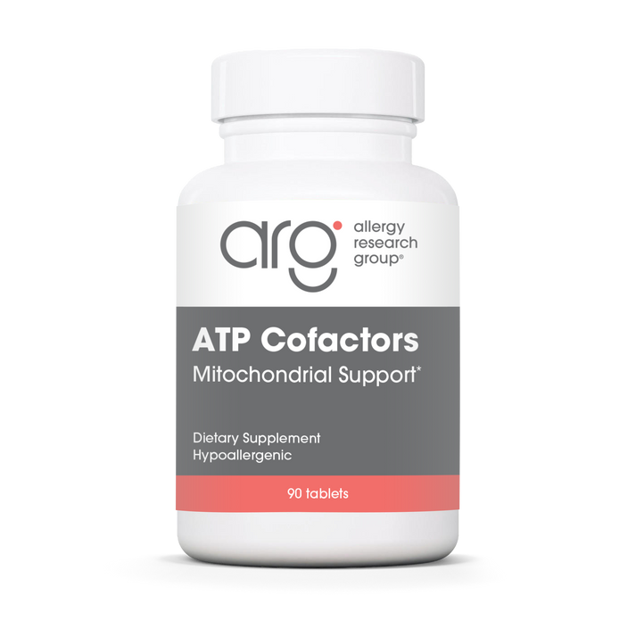 Allergy Research Group Optimox® ATP Cofactors™ - 90 tablets bottle front label