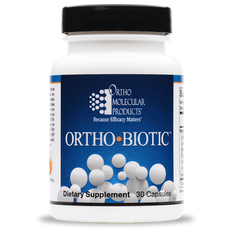 Ortho Biotic® Capsules supplement facts image