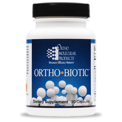 Ortho Biotic® Capsules supplement facts image