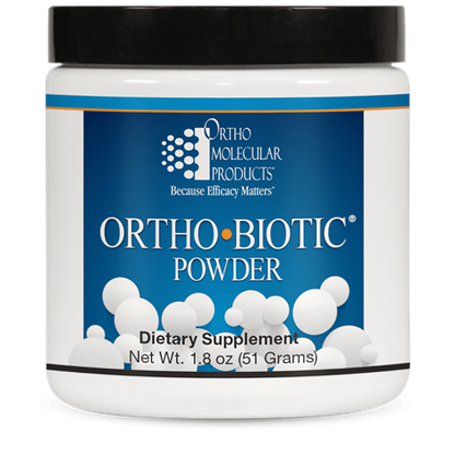 Ortho Biotic® Powder supplement facts image