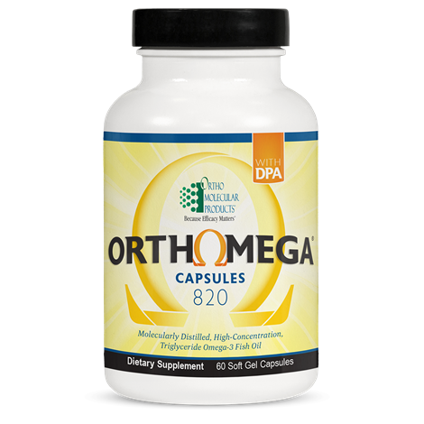 Orthomega® 820 supplement facts image