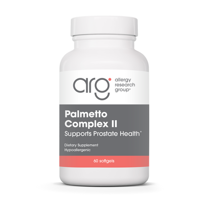Allergy Research Group Palmetto Complex II - 60 softgels bottle front label