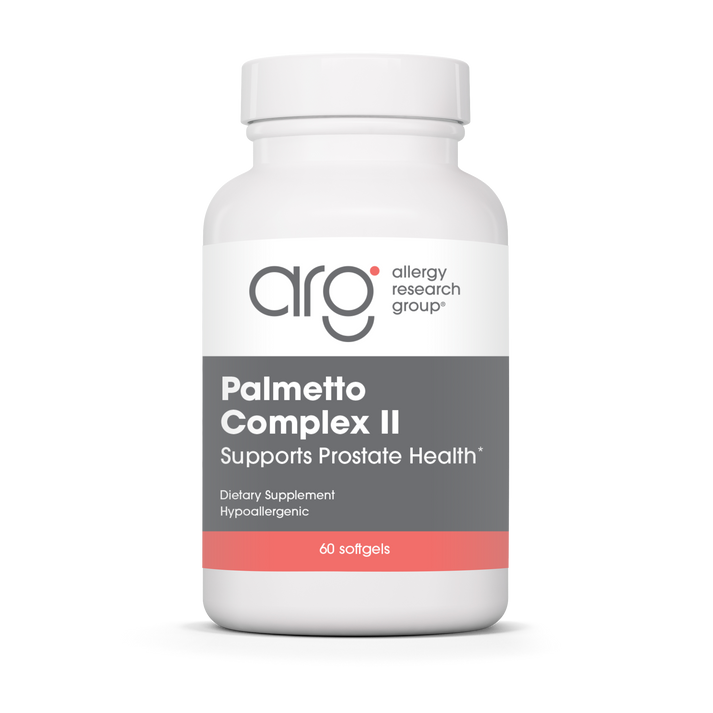 Allergy Research Group Palmetto Complex II - 60 softgels bottle front label