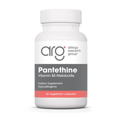 Allergy Research Group Pantethine - 60 vegetarian capsules bottle front label