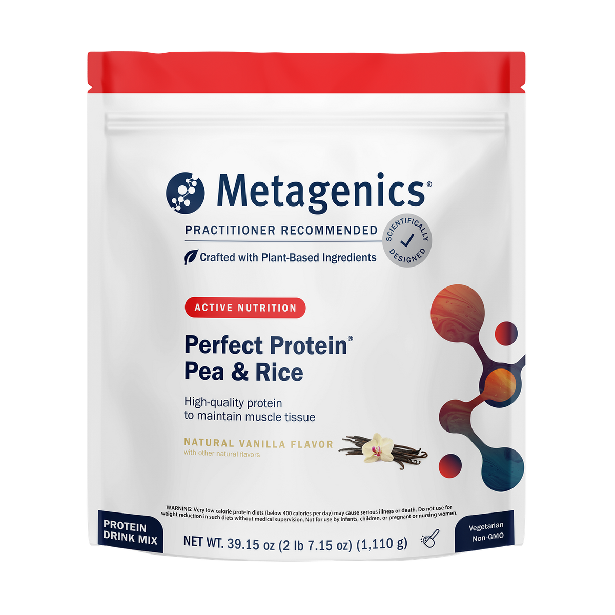Perfect Protein® Powder - Vegan Pea and Rice Protein, Vanilla