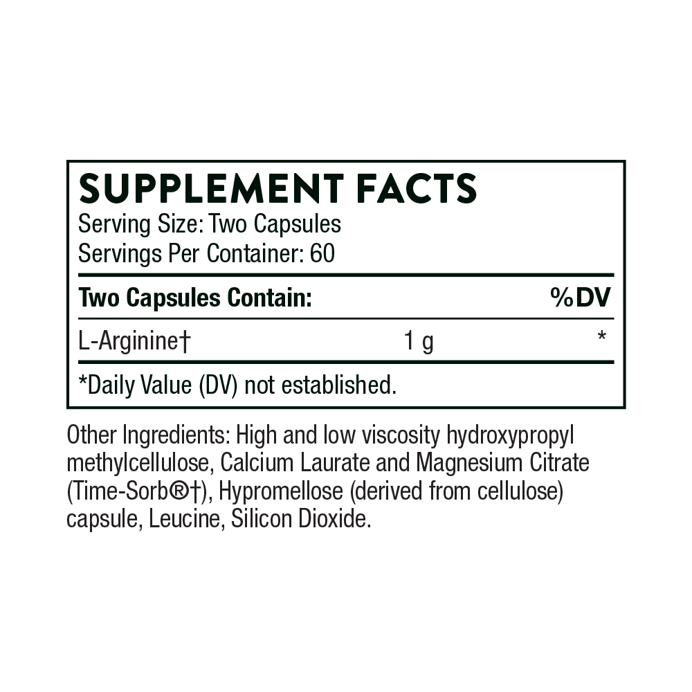 L-Arginine - Sustained Release 2