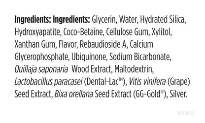 PerioBiotic™ Silver supplement facts image