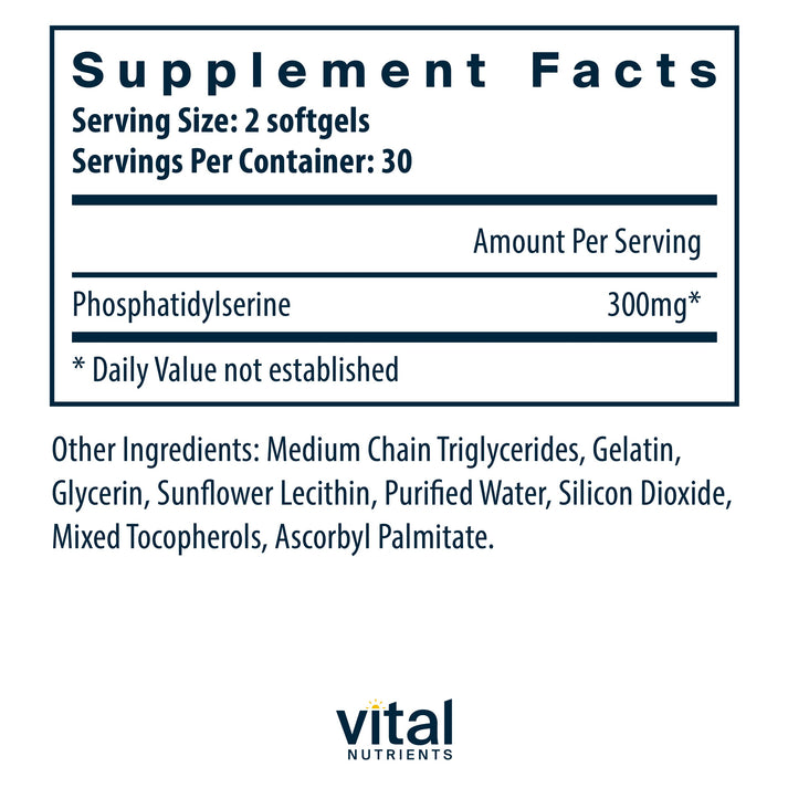 Phosphatidylserine 150mg