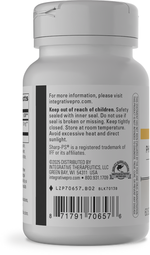 Nature's Way® | Phosphatidylserine - left side of pack Sku:70657