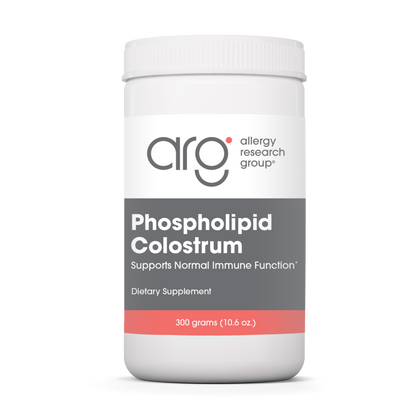 Allergy Research Group Phospholipid Colostrum - 300 grams (10.6 oz.) bottle front label