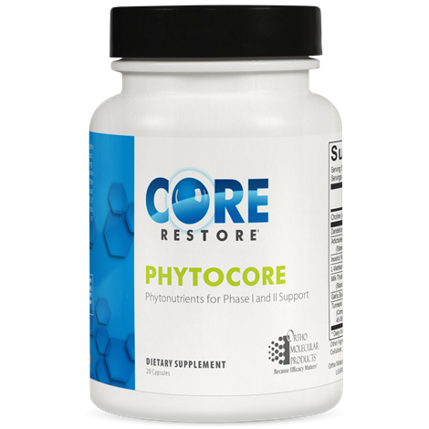 PhytoCore supplement facts image