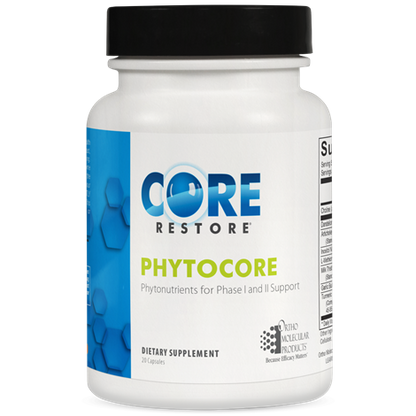 PhytoCore supplement facts image