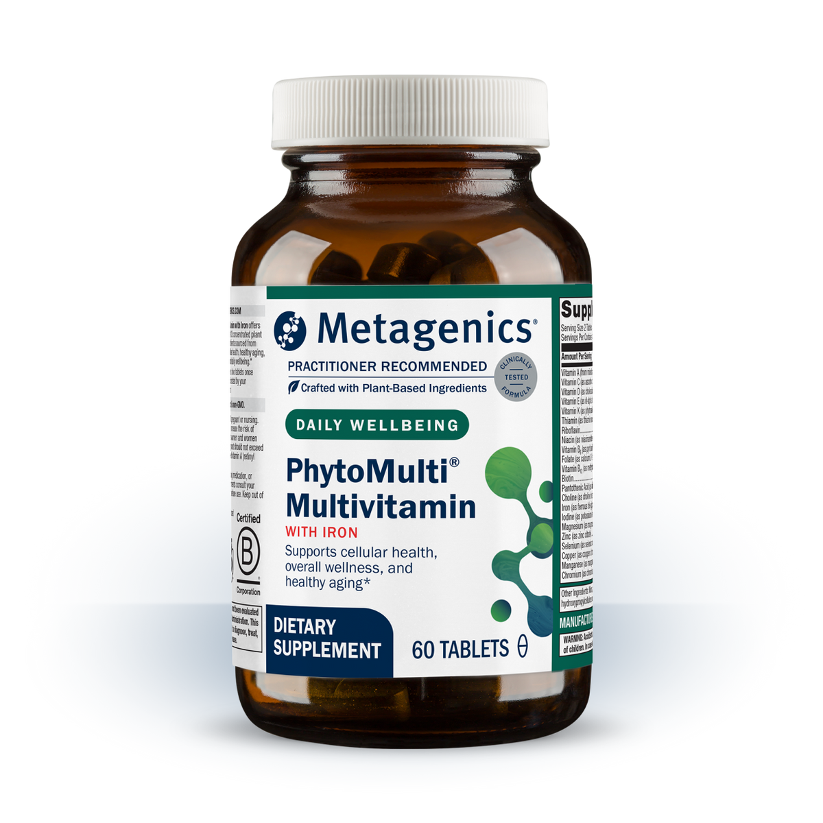 PhytoMulti® Multivitamin with Iron