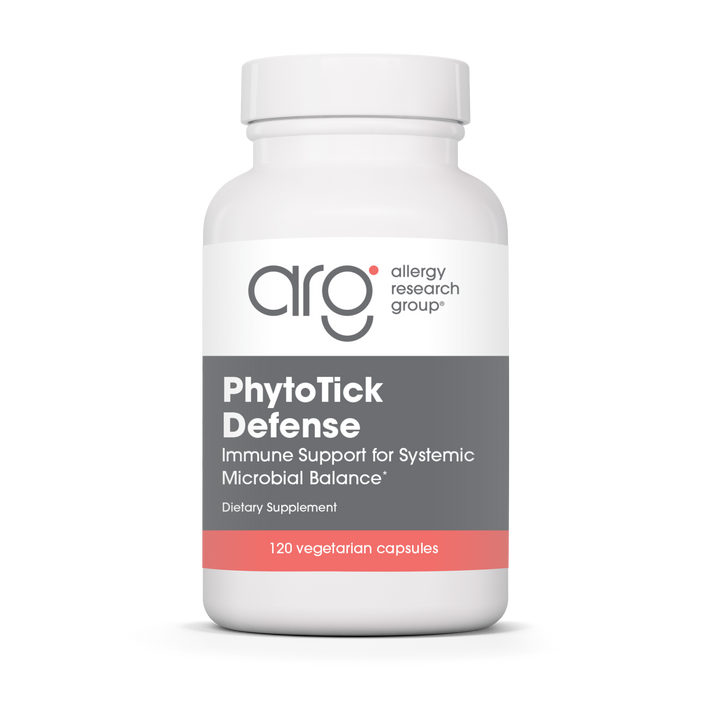 Allergy Rsearch Group PhytoTick Defense - 120 vegetarian capsules bottle front label