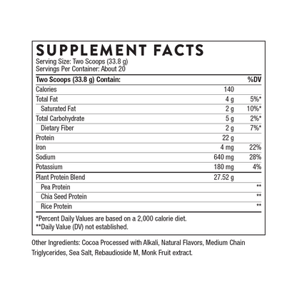 Plant Protein - Chocolate 2
