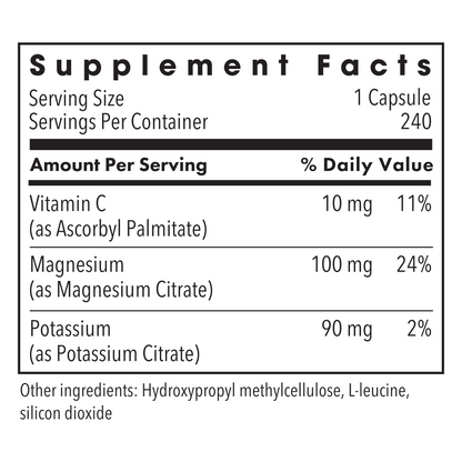 Metabolic Maintenance® Potassium Magnesium Citrate