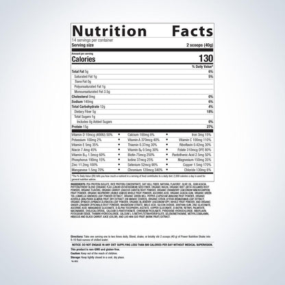 Power Nutrition Shake