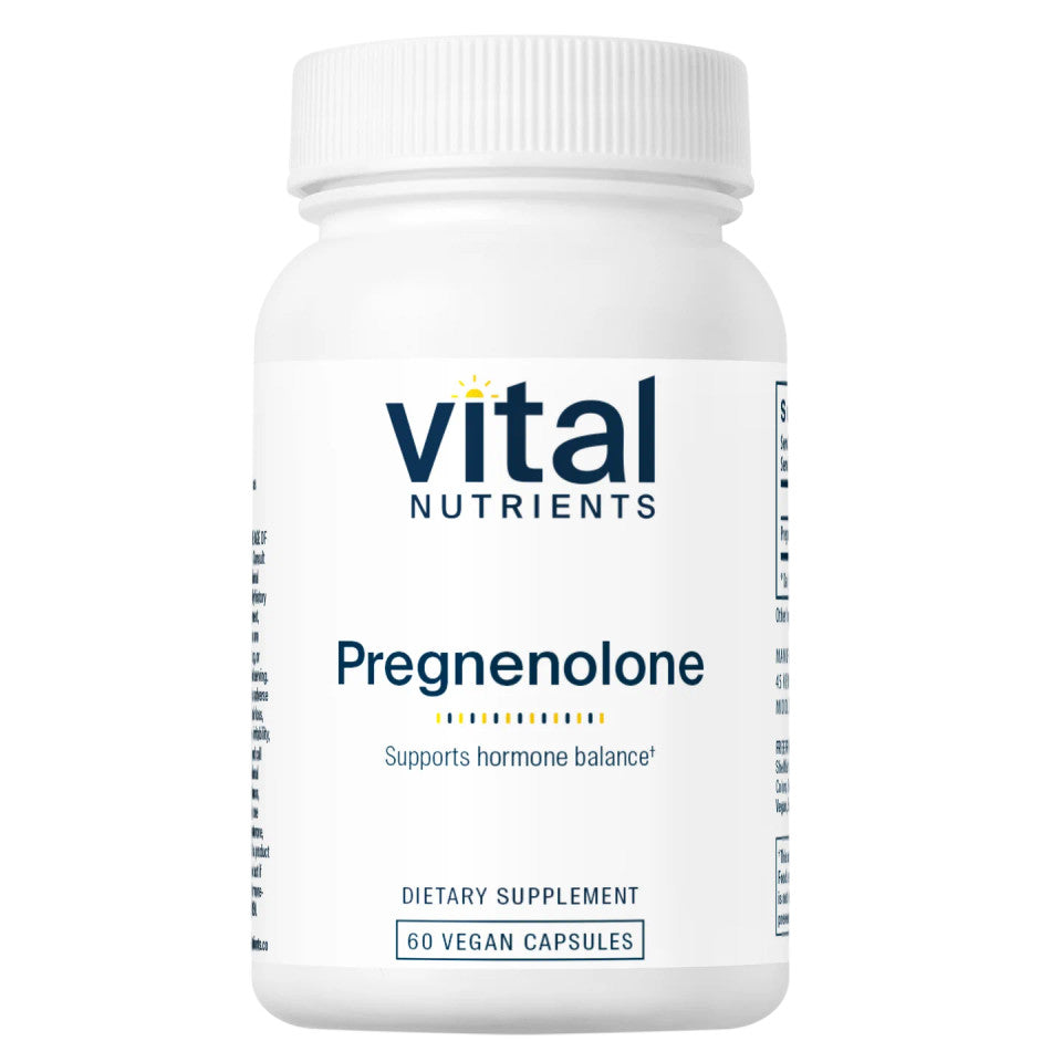 Vital Nutrients Pregnenolone dietary supplement.