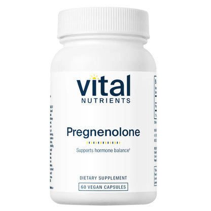 Vital Nutrients Pregnenolone dietary supplement.