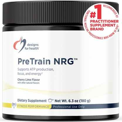 PreTrain NRG™ 180 g (6.3 oz) powder bottle image