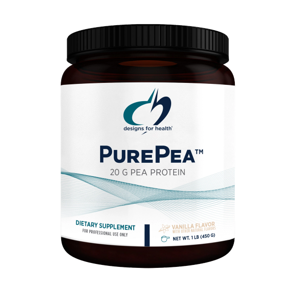 PurePea™ Vanilla, 450 g (1 lb) powder bottle image old