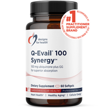 Q-Evail® Synergy 100mg 60 softgels product image